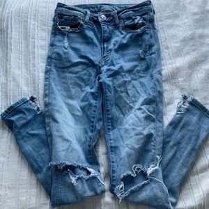 AEO ripped jeans